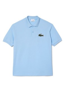 Lacoste Gender Inclusive Solid Cotton Polo Shirt