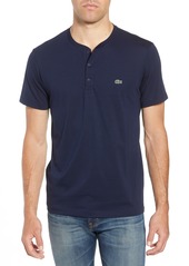 lacoste henley short sleeve