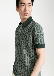 Lacoste Jacquard Sig Branded Polo