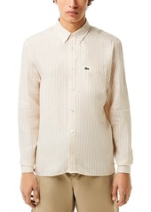 Lacoste Long Sleeve Button Front Shirt