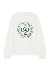 Lacoste Loose Fit Crewneck Sweatshirt