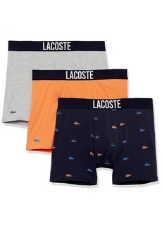  Lacoste mens All-over Print Croc Boxer Brief Underwear