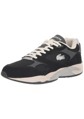Lacoste Men's 46SMA0011 Sneaker BLK/DK Gry