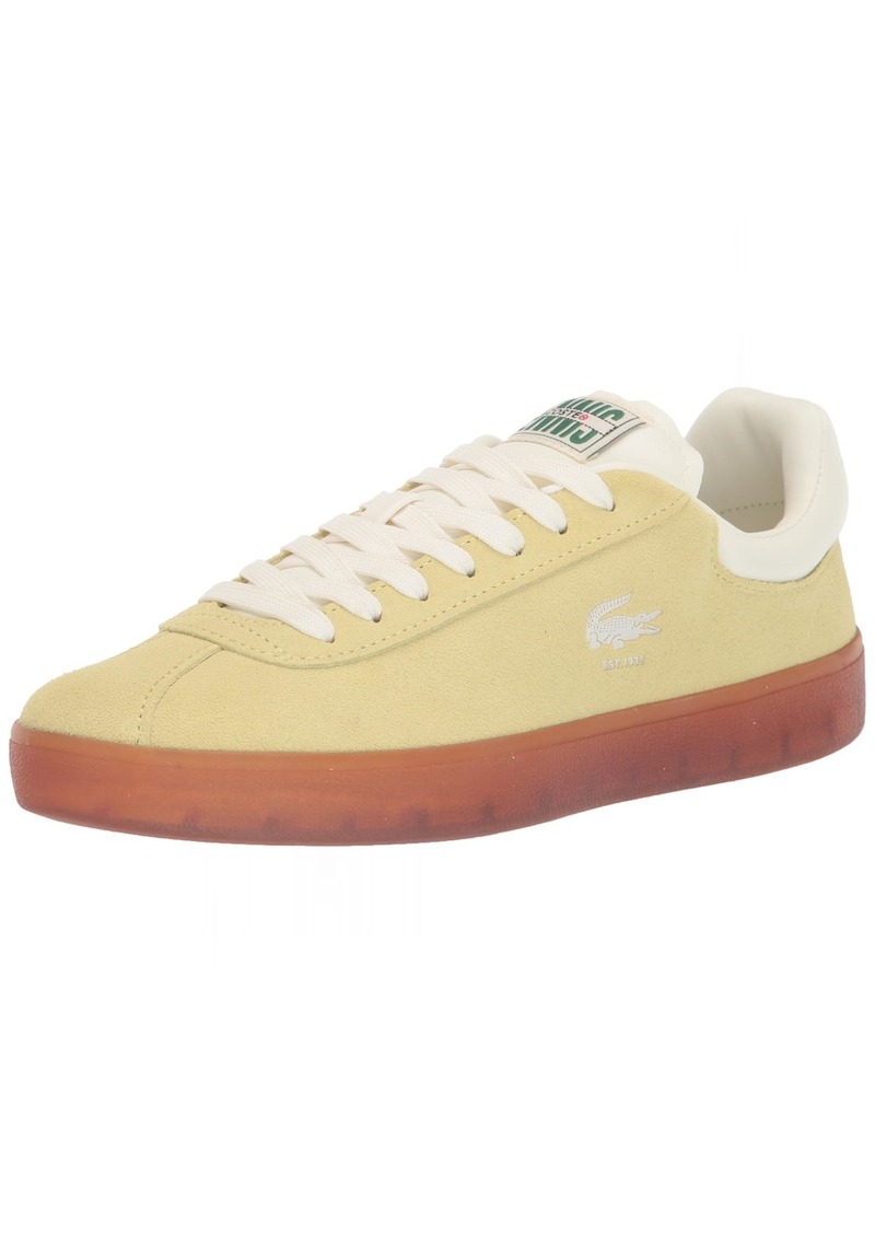 Lacoste Men's BASESHOT Sneaker LT GRN/DK Gum