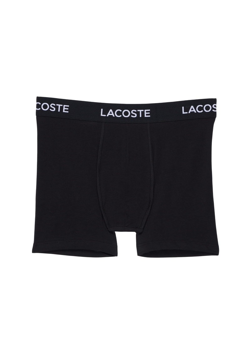 Lacoste Men's 5-Pack Regular Fit Boxer Briefs