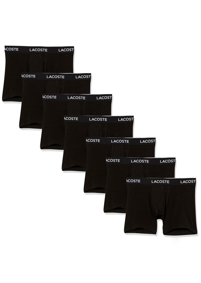 Lacoste Men's 7-Pack Cotton Stretch Boxer Brief