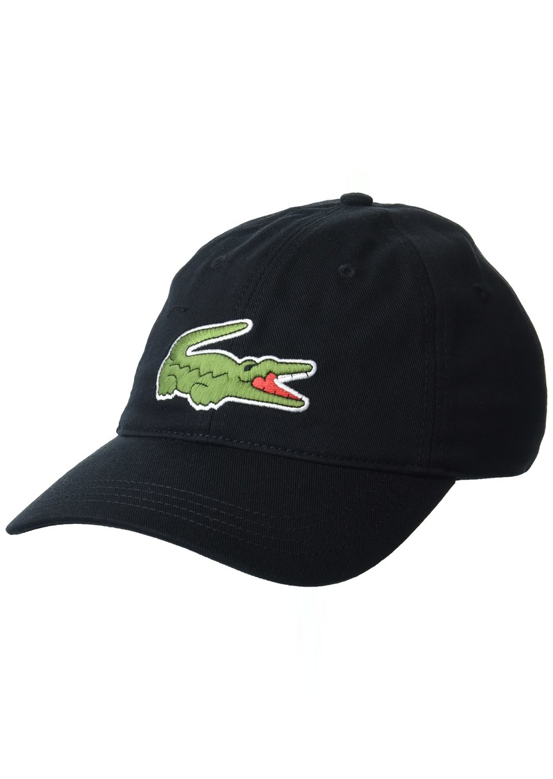 Lacoste Mens Adjustable Organic Cotton Twill Cap