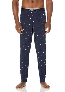Lacoste Men's Allover Croc Print Pajama Pant  XL