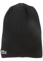 mens lacoste beanie