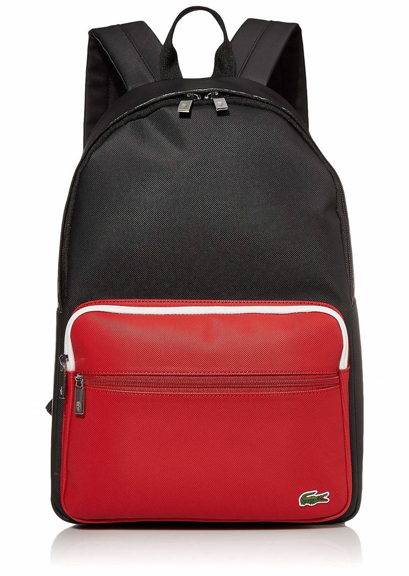  Lacoste Men's Blend Concept Backpack Core Black