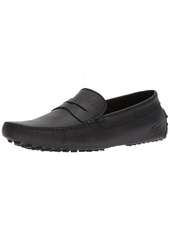 Lacoste Men’s Concours Shoes Black leather  Medium US