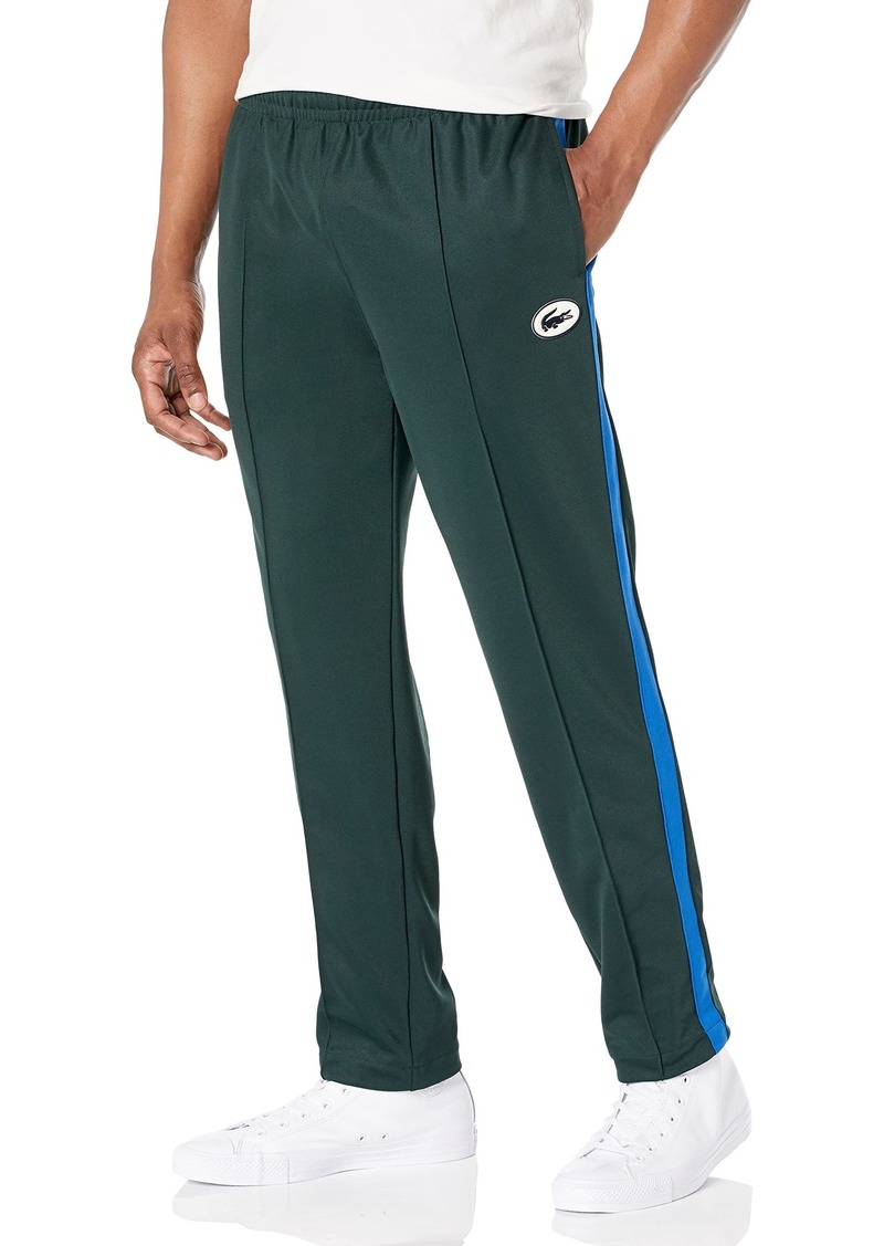 Lacoste mens Semi Fancy Jogger With Leg Taping Detail Sweatpants   US