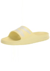 Lacoste Men's Croco Slide Sandal 2.0 LT YLW/WHT