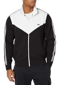 Lacoste Men's Full Zip Taping Track Sweatshirt
