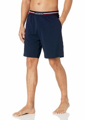 Lacoste mens Men's Jersey Cotton Shorts Pajama Bottom   US