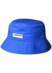 Lacoste Men's Lifestyle Twill Bucket Hat