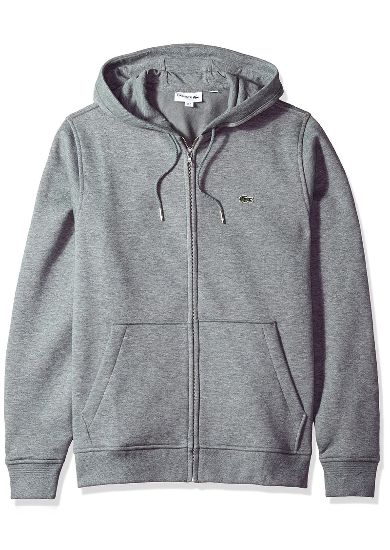 lacoste full zip hoodie