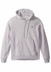Lacoste Mens Long Sleeve Hoody Sweatshirt With Contrasted Piping Sweatshirt  3XL