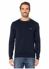 Lacoste Mens Long Sleeve Jersey Classic Semi Fancy Sweater Sweater  XXL