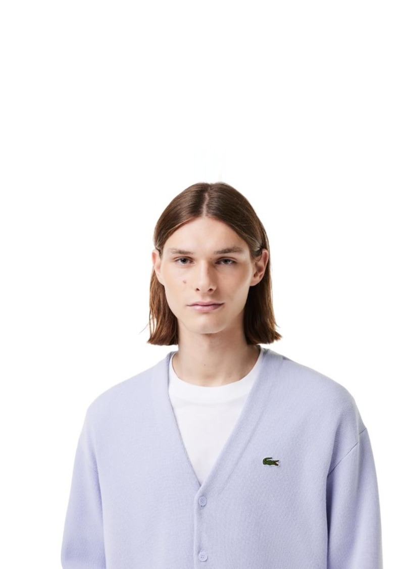 Lacoste Men's Long Sleeve Relaxed FIT Cardigan