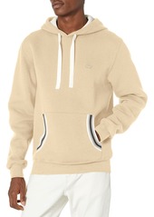 Lacoste Men's Long Sleeve Semi Fancy Hooded Popover Sweatshirt  S