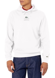 Lacoste Men's Minimal Croc Hooded Sweatshirt