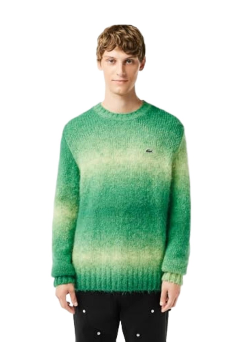 Lacoste Men's Ombre Crew Neck Sweater CALATHEA/LAPONIE