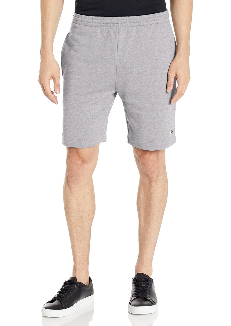 Lacoste Men's Regular Fit Organic Cotton Fleece Shorts