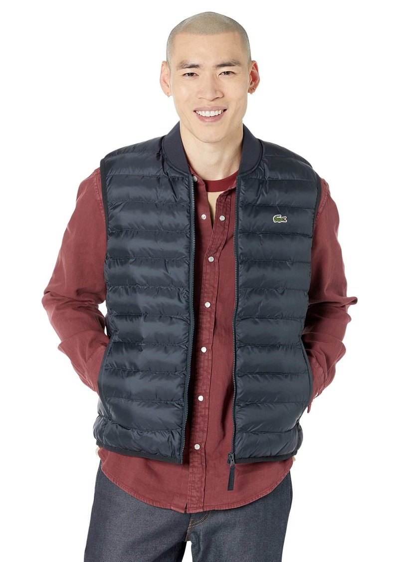 Lacoste Men's Padded Water-Repellent Vest Jacket ABIMES