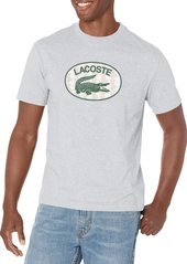 Lacoste Men's Regular Fit Branded Monogram Print T-Shirt