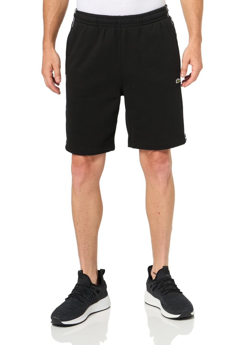 Lacoste Men's Regular FIT Shorts W/Taping ON The Sides