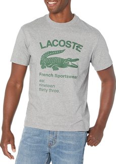 Lacoste Men's Relaxed Fit Crocodile T-Shirt