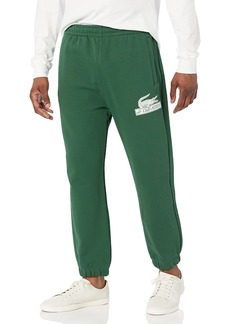 Lacoste Men's Relaxed Fit Track Pant with Adjustbale Waist