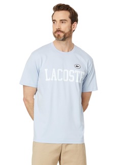 Lacoste Men's Short Sleeve Classic FIT TEE Shirt W/Large Wording