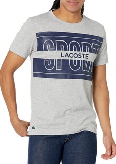 Lacoste Men's Short Sleeve Graphic Sport T-Shirt