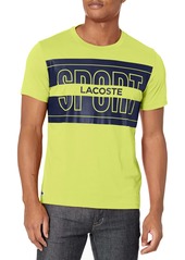 Lacoste Men's Short Sleeve Graphic Sport T-Shirt LIMEIRA