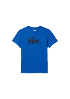 Lacoste Men's Short Sleeve  Croc TEE Shirt LADIGUE/Navy Blue