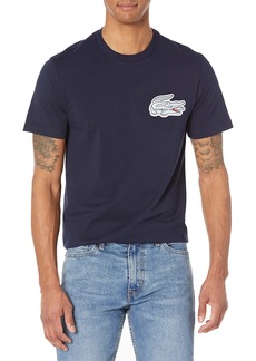 Lacoste mens Short Sleeve Multi-croc T-shirt Shirt   US
