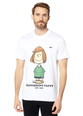 Lacoste Men's Short Sleeve Peanuts Crewneck T-Shirt  4XL