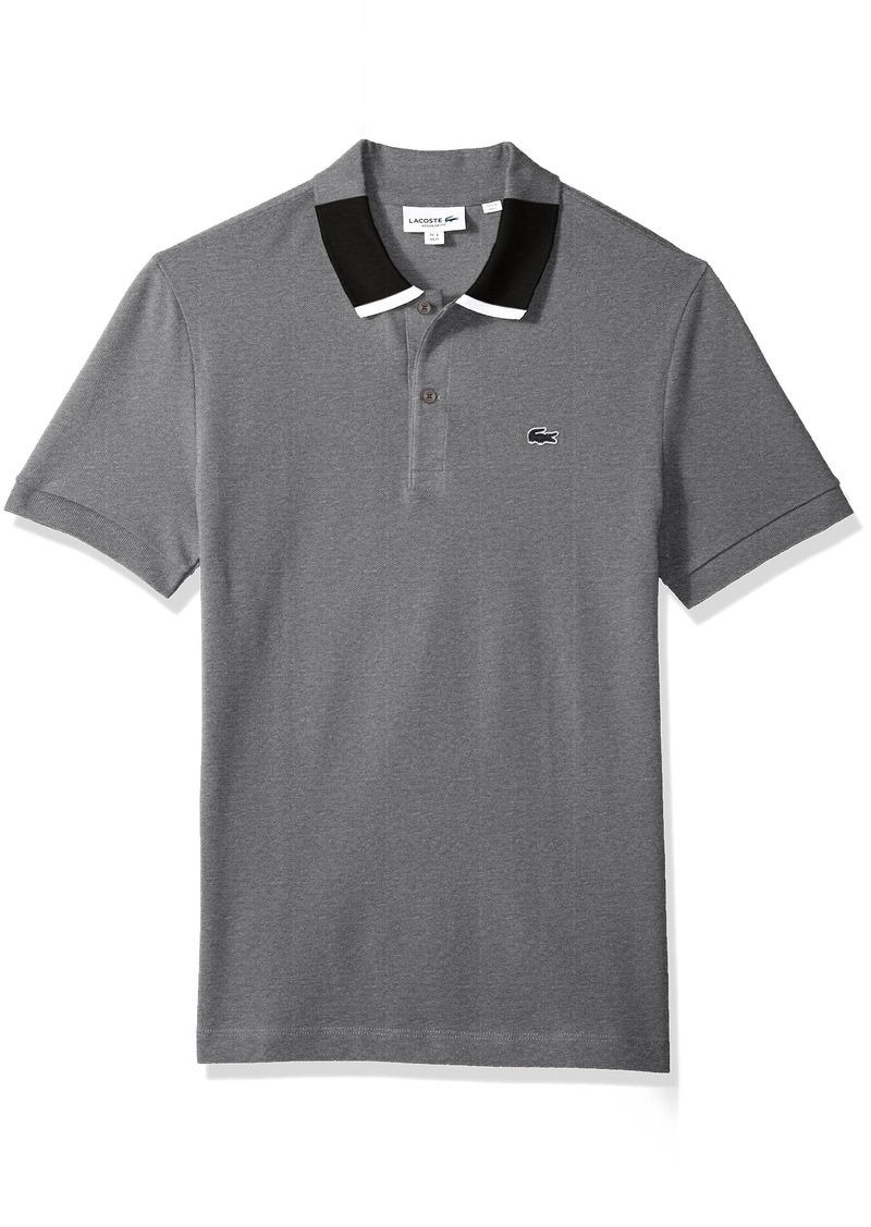 lacoste mens short sleeve shirts