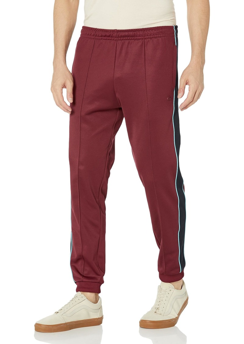 Lacoste Men's Side Stripe Regular Fit Paris Trackpant