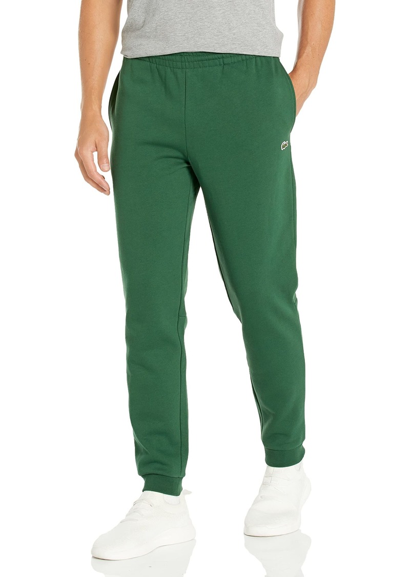 Lacoste Mens Solid Fleece Jogger Sweatpants   US