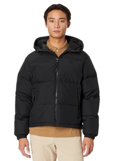 Lacoste Men's Solid Full Zip Puffer Parka Jacket