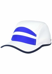 Lacoste Men's Sport Colorblock Taffeta Cap White/Lazuli-Navy Blue ONE