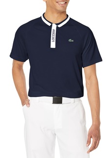 Lacoste Men's Sport Short Sleeve Graphic Placket Technical Golf Polo  XXL