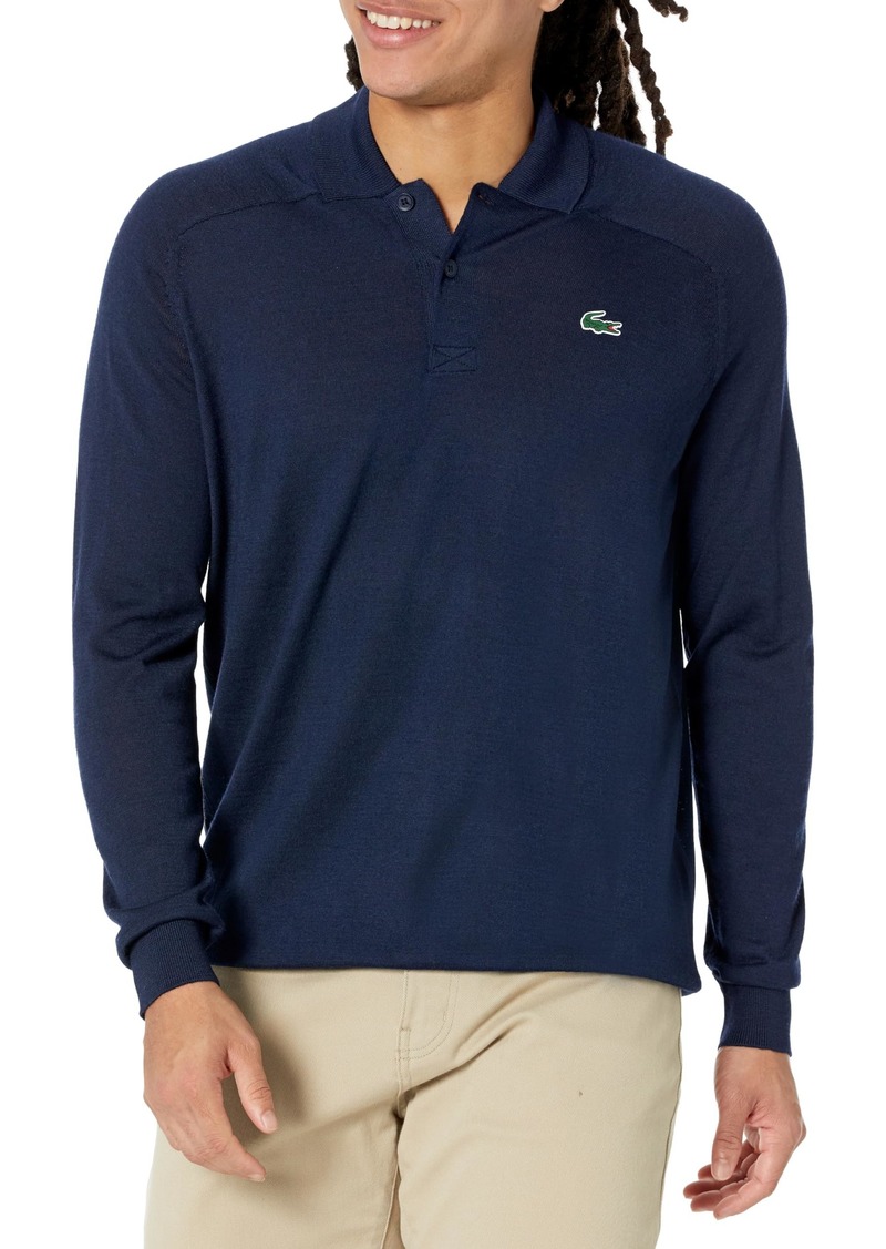 Lacoste Men's Sport Wool Golf Sweater