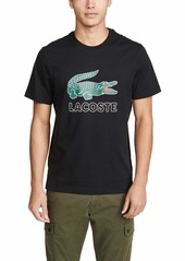 Lacoste Men's S/S Graphic Jersey Croc Regular FIT T-Shirt