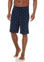 Lacoste Mens Straight Fit All-over-print Croc Short Pajama Bottom   US