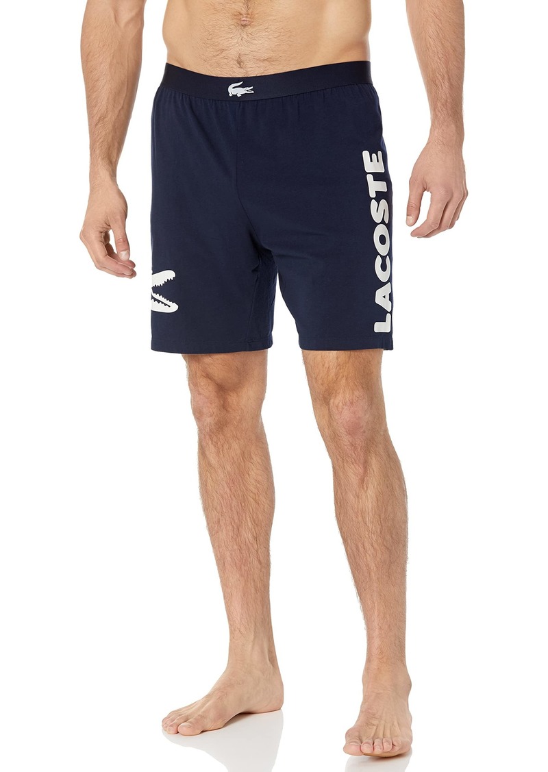 Lacoste Men's Straight Fit Croc Shorts
