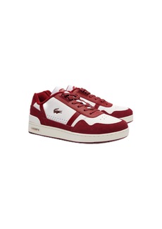 Lacoste Men's T-Clip 124 6 SMA Sneaker WHT/RED